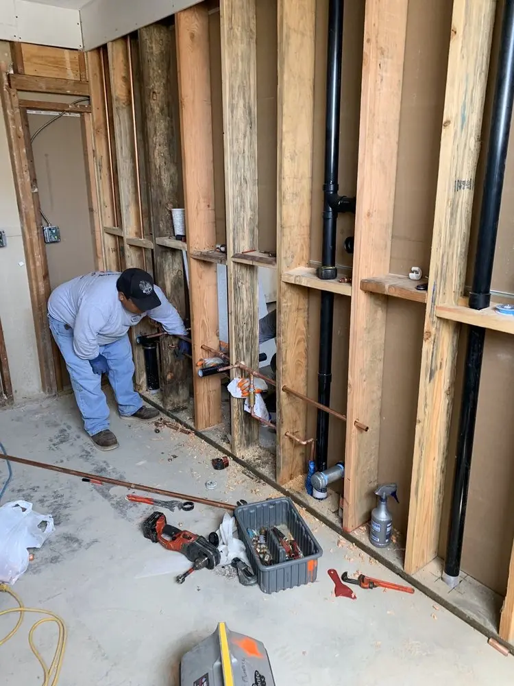 Commercial rough-in plumbing for Gas Line Repair in Blackrock Hills